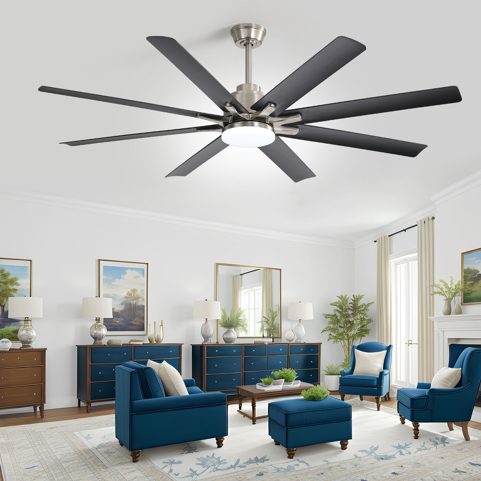 66″ ABS Blades Smart Ceiling Fan