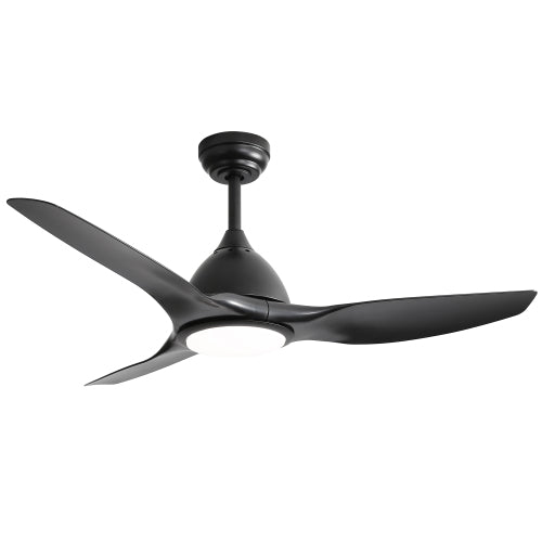 52 Inch Modern Ceiling Fan with Light