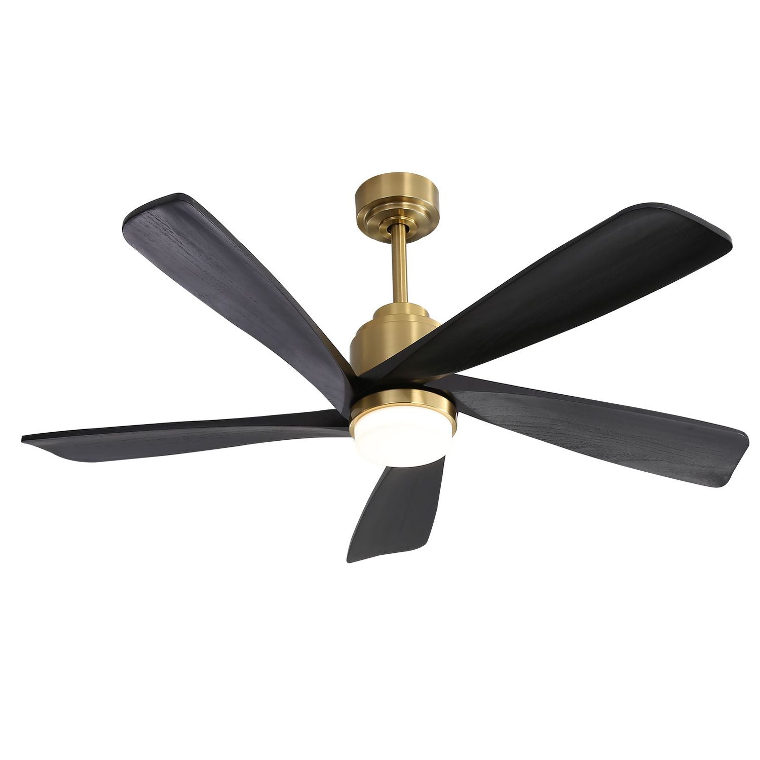 52 inch Ceiling Fan with Lights Remote Control Modern Smart Ceiling Fan Compatible with Alexa Google APP