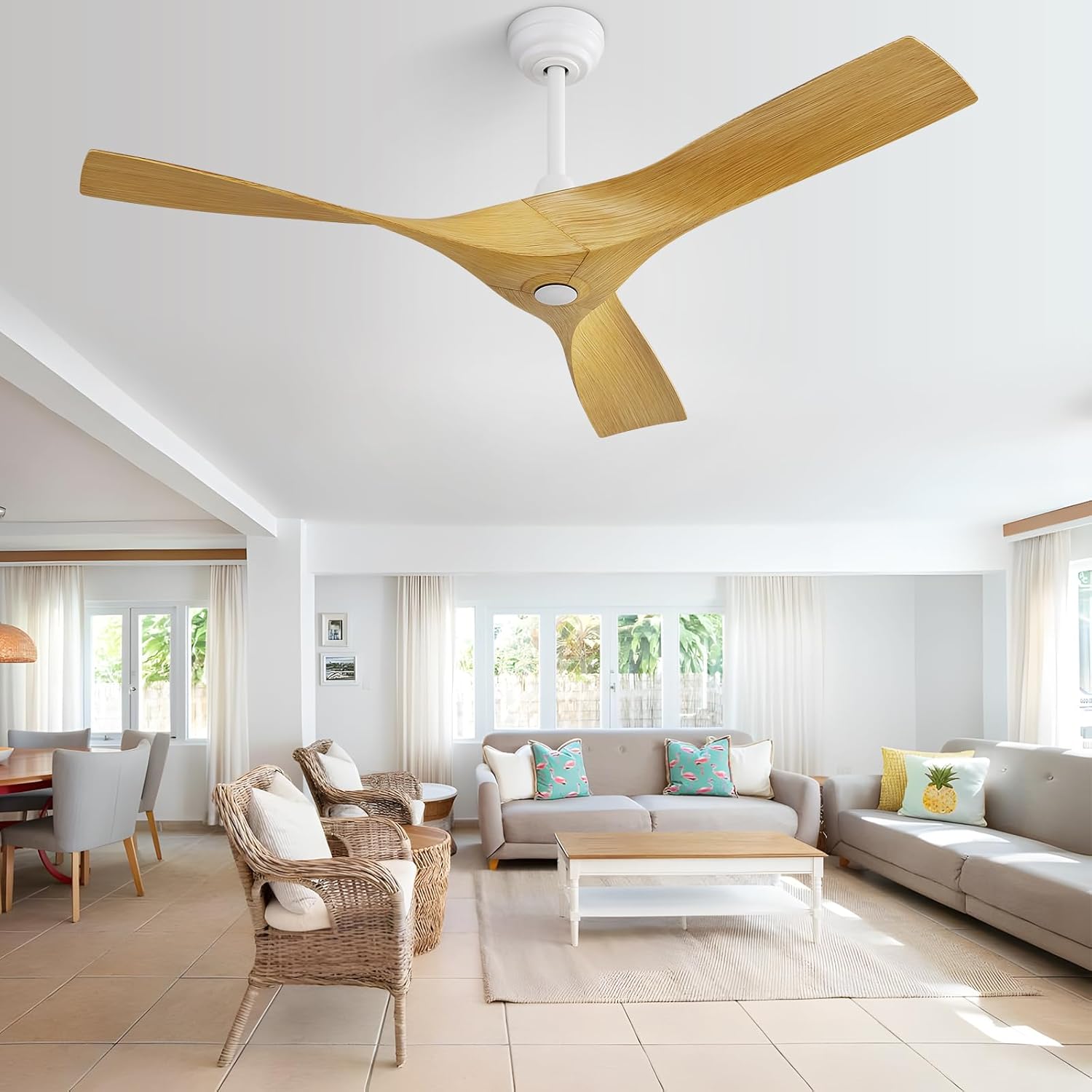 Ceiling Fan with Remote 52