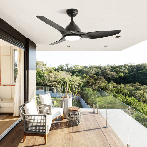 52 Inch Modern Ceiling Fan with Light